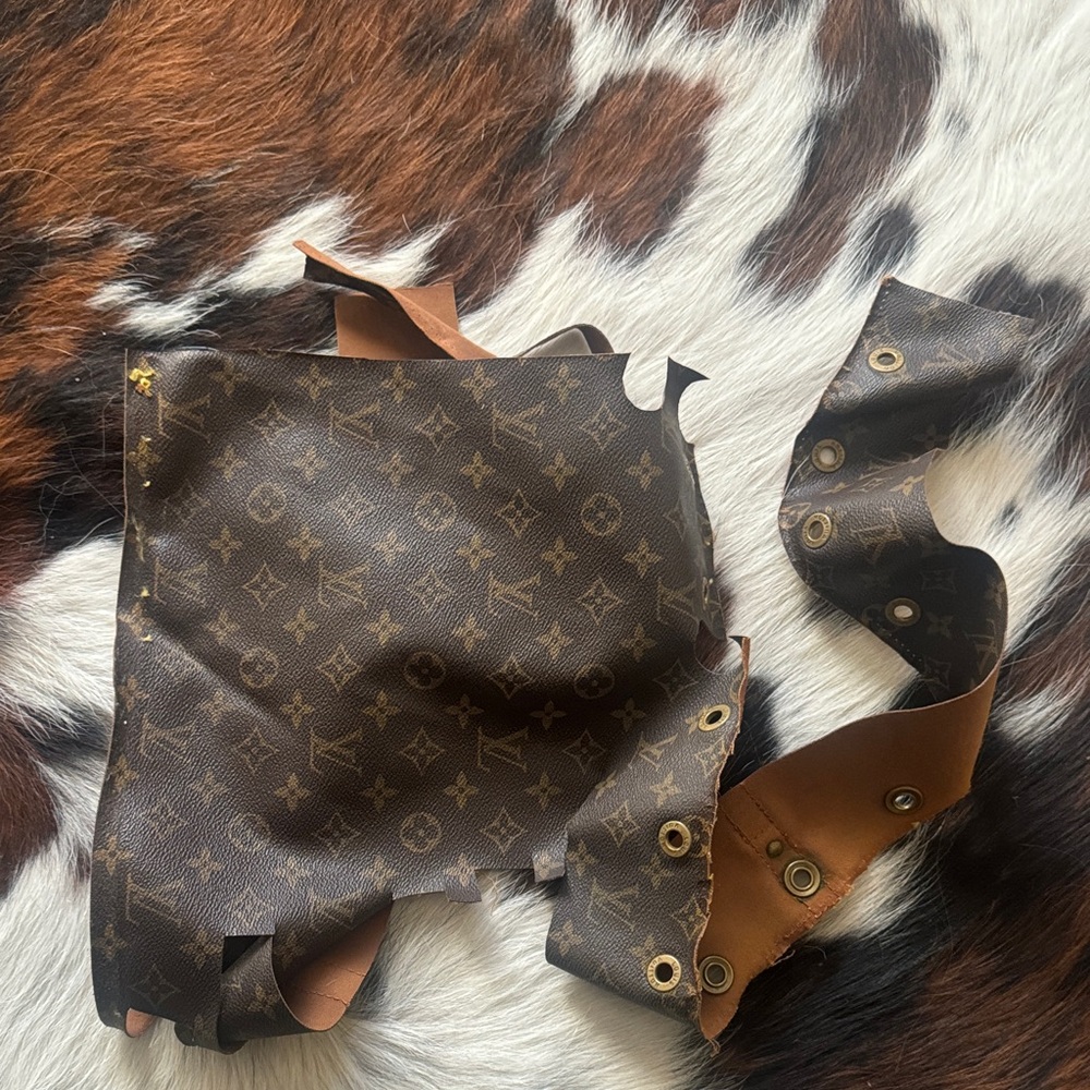 Louis Vuitton Brown Monogram Leather